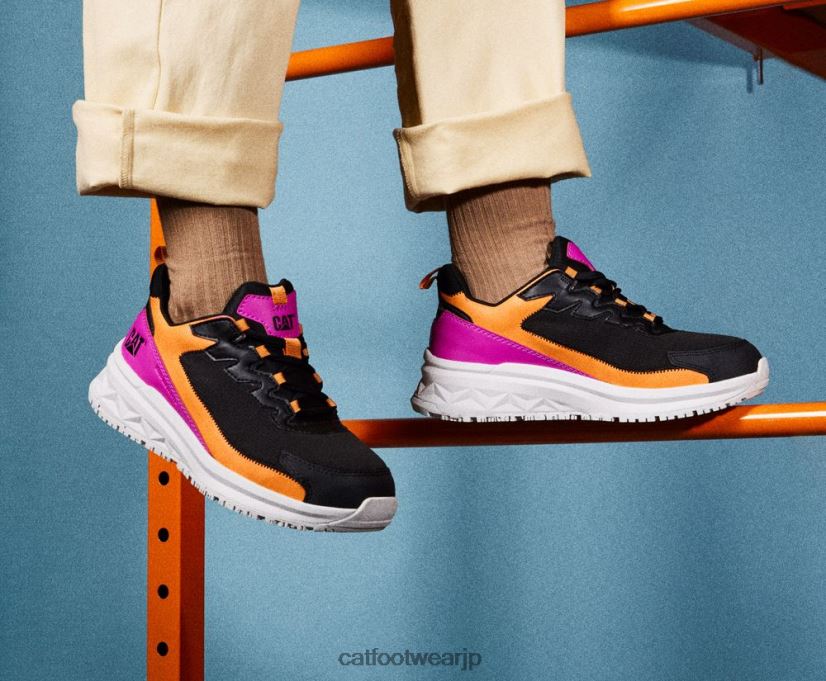 ストリームラインランナーカーボンコンポジットつま先静電気消散作業靴 皆既食 女性 N2JB0V292 Caterpillar |作業靴